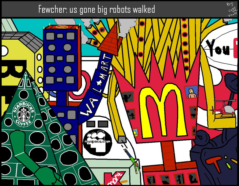 Illustration for article titled 90 Visions of Future in MS Paint are Terrifying, Insane